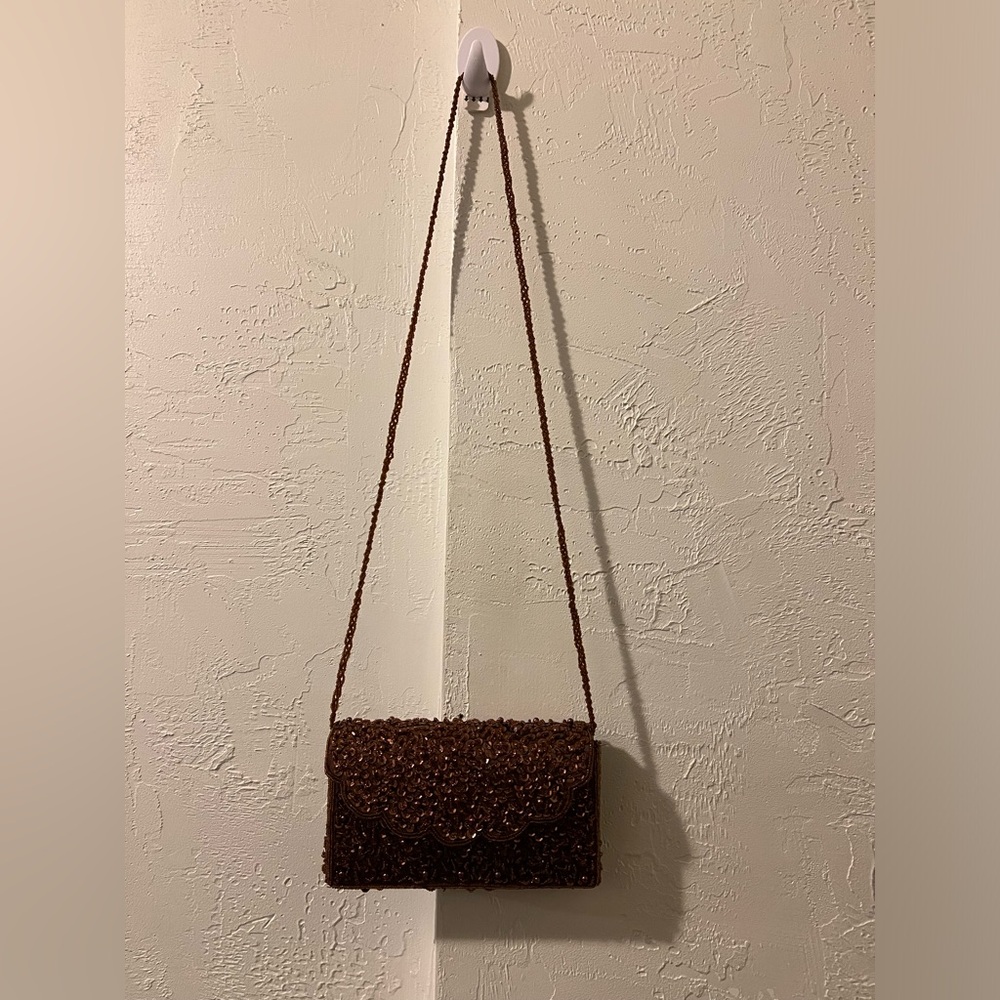 Vintage Beaded Sequin Crossbody - Picture 2 of 14
